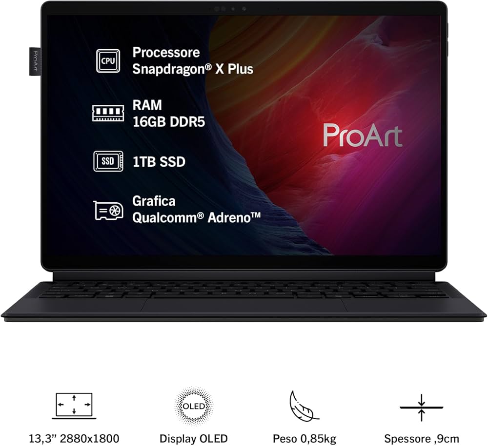 ASUS ProArt PZ13 OLED HT5306QA#B0D5RH8H2C, Notebook in